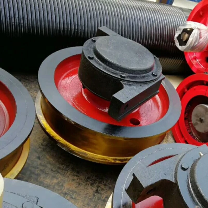 Angle Bearing Box Crane Wheel Block