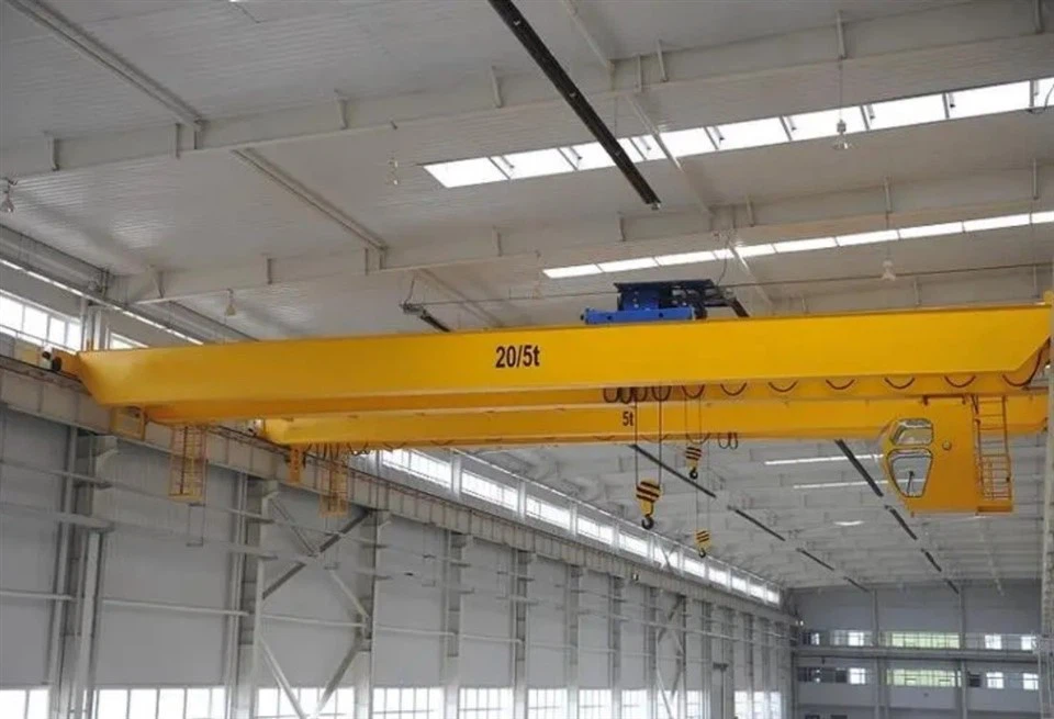 warehouse european double beam overhead crane